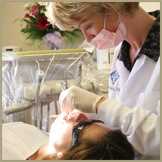 professional teeth whitening by qualified dentist